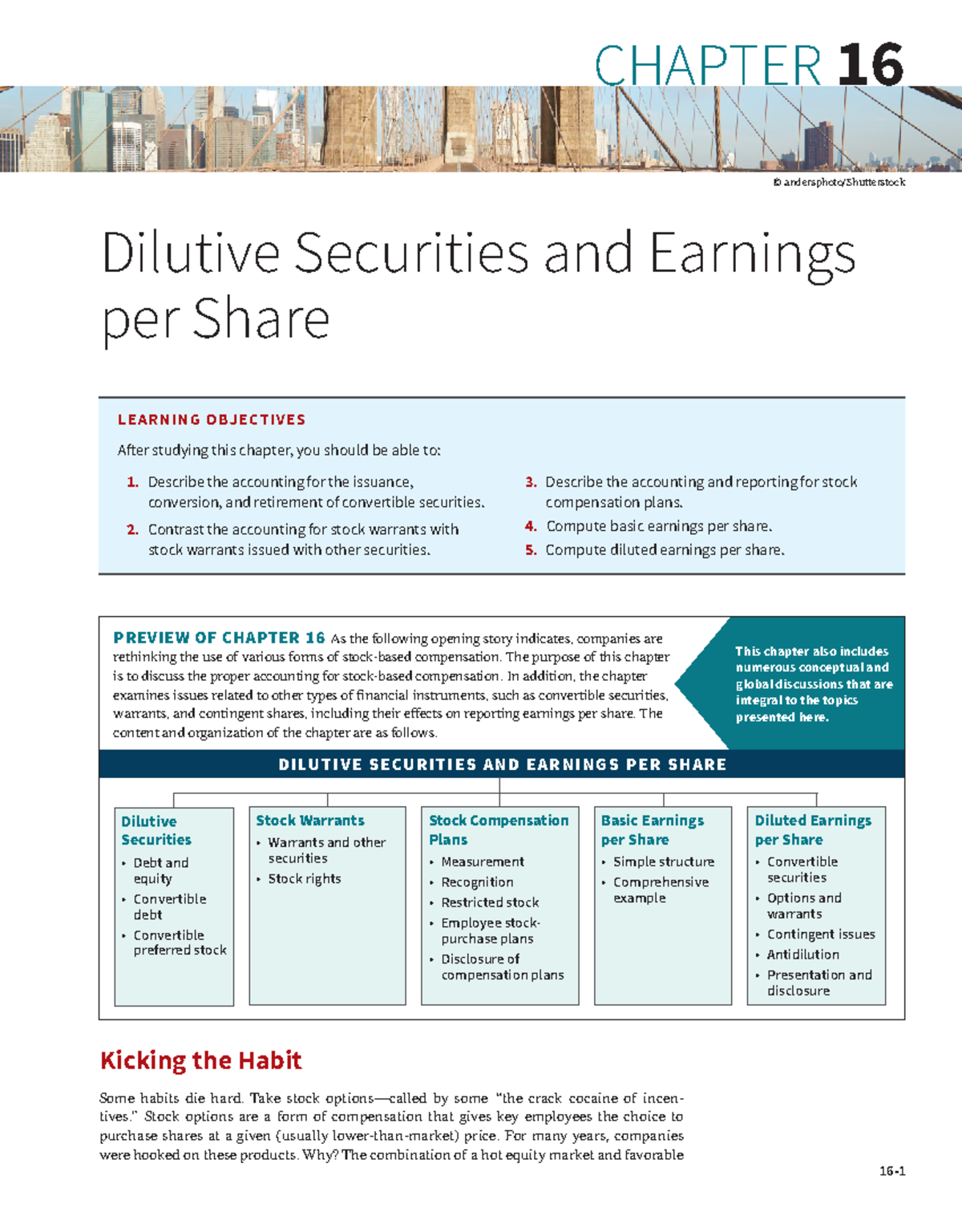 Chapter 16 Donald E. Kieso Jerry J - Dilutive Securities and Earnings ...
