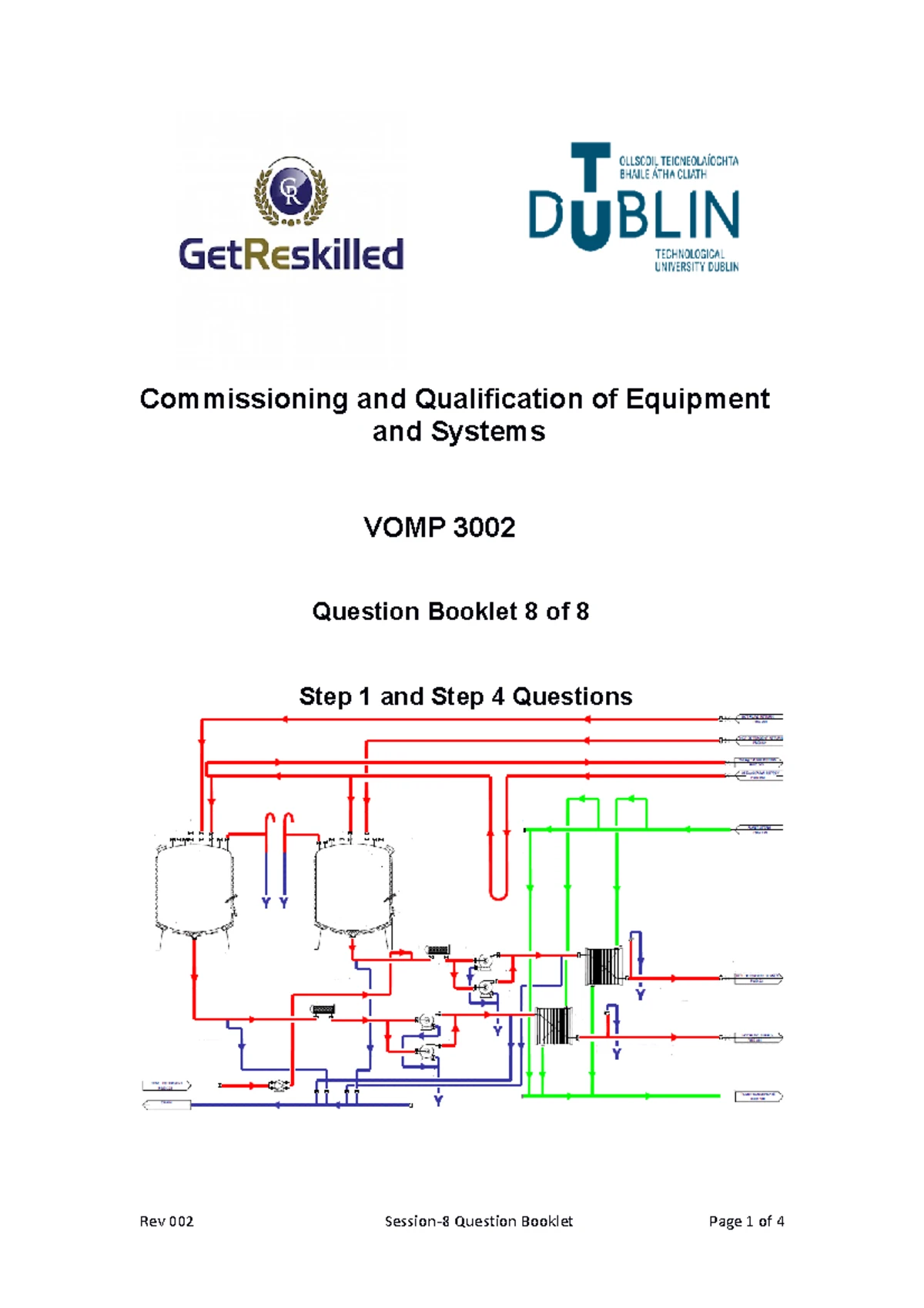 VOMP 3002 Commissioning Question Booklet 1: Steps 1 & 4 Review Guide ...