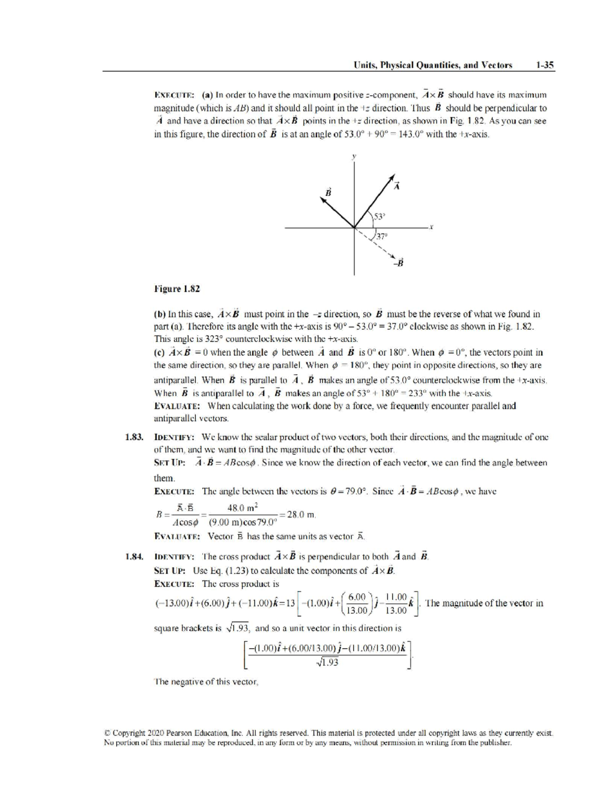 Units, Physical Quantities, and Vectors - University Physics Solutions ...