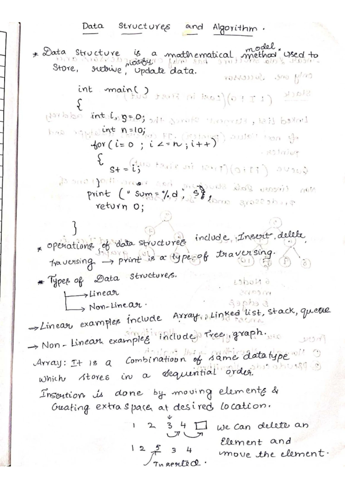 MOD-5-DSA: Sorting Algorithms and Pattern Matching Techniques Notes ...