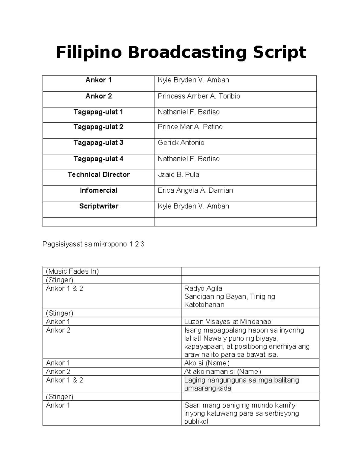Filipino-Broadcasting-Script - Filipino Broadcasting Script Ankor 1 ...