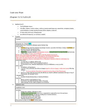 Exam 3 study guide copy - Notes - Critical Care Exam #3 Study Guide ...