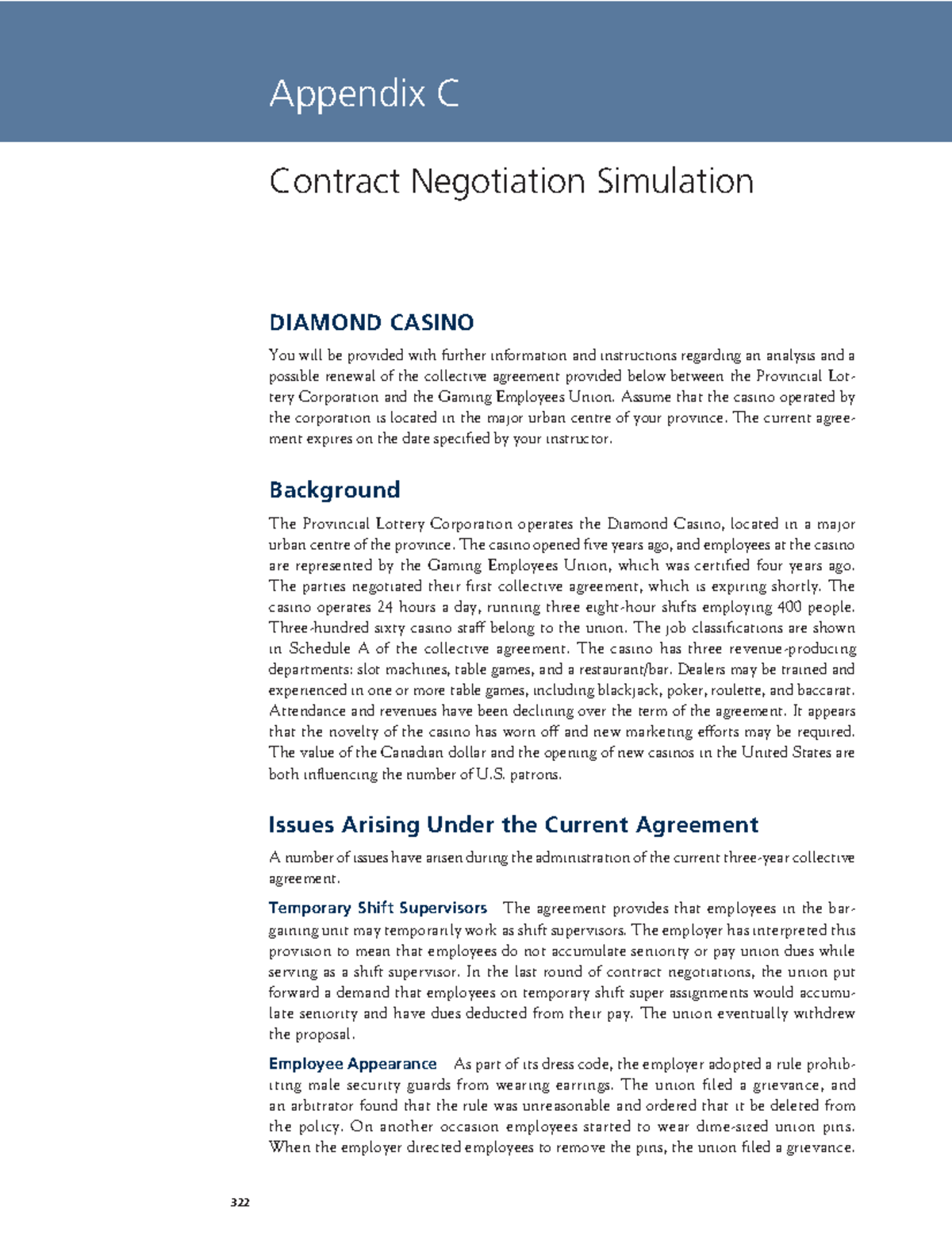 Org Info-Bargaining Simulation - Appendix C Contract Negotiation ...