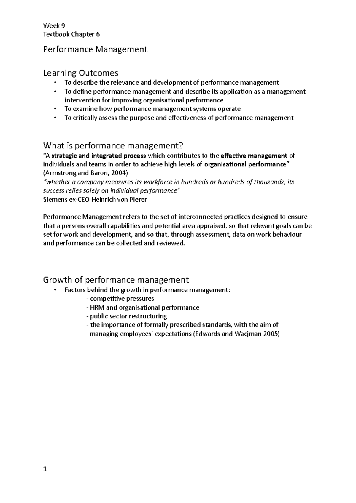 Lecture 8 - complete - Performance Management - Textbook Chapter 6 ...