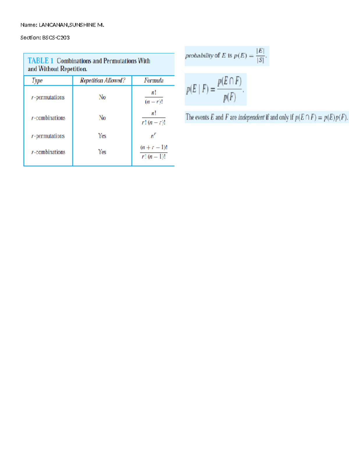 7 Distru 2 final-exam scratch-paper - Linear Algebra - Name: LANCANAN ...