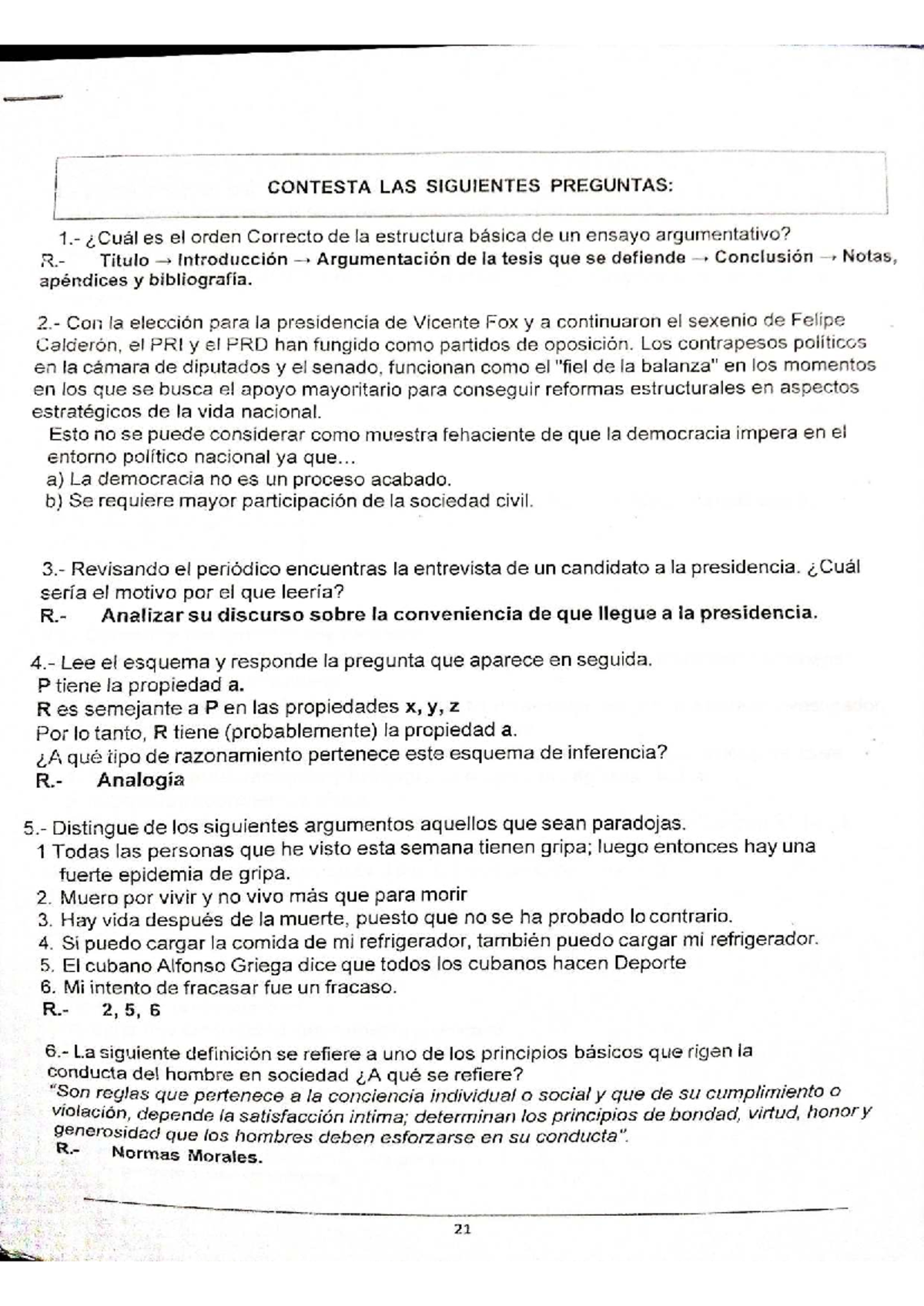 Argumentación y Estructura de Ensayos - Módulo 13 - Studocu
