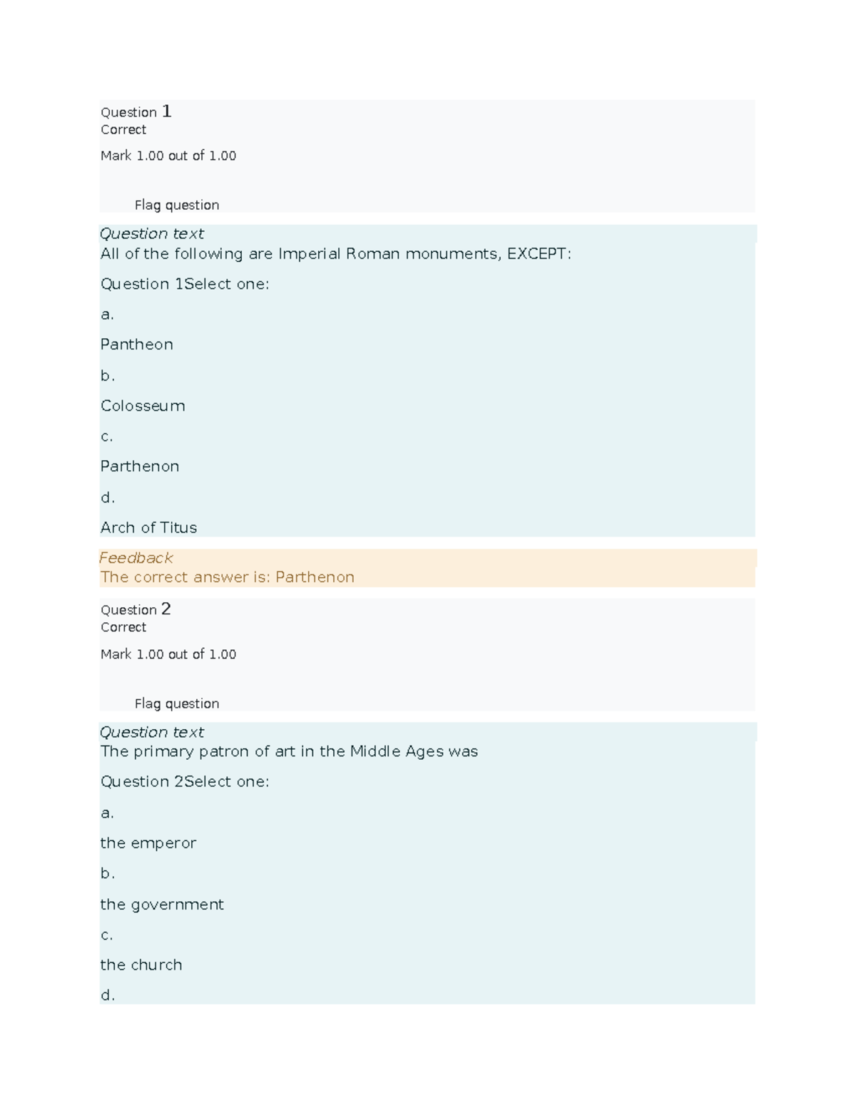 AHIST 1401 Graded Quiz: Unit 3 Questions and Answers - Studocu