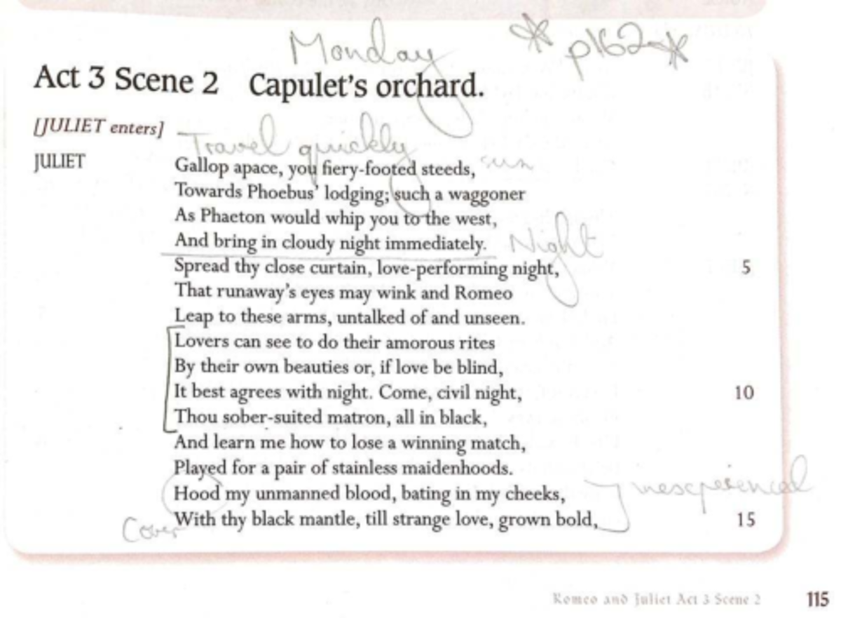 Act 3 Sc. 3 - Romeo and Juliet Analysis and Insights - Studocu