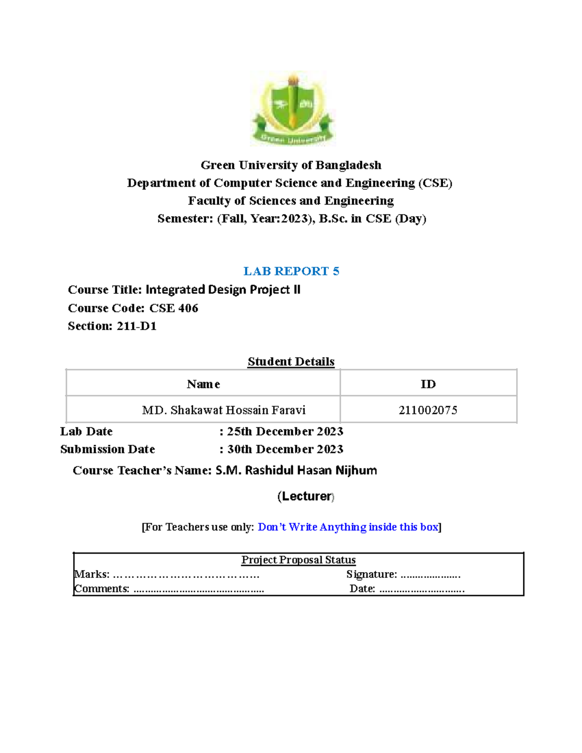 How to Open a GitHub Account and Submit a Project - CSE 406 Lab Report ...