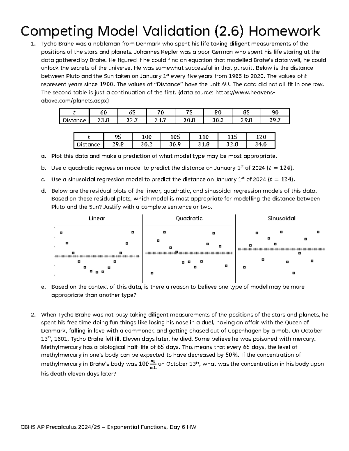Day 6 Competing Model Validation HW-1 - Competing Model Validation (2 ...