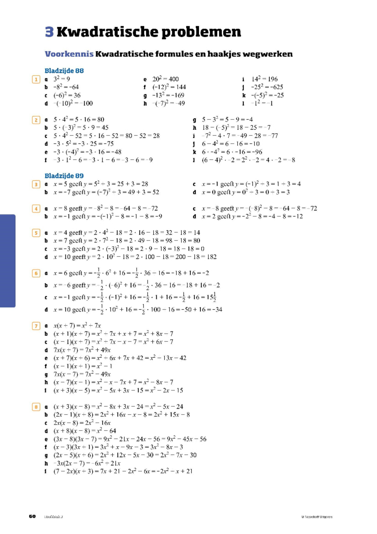 3H Solutions for Chapter 3 Concepts and Exercises - Studeersnel