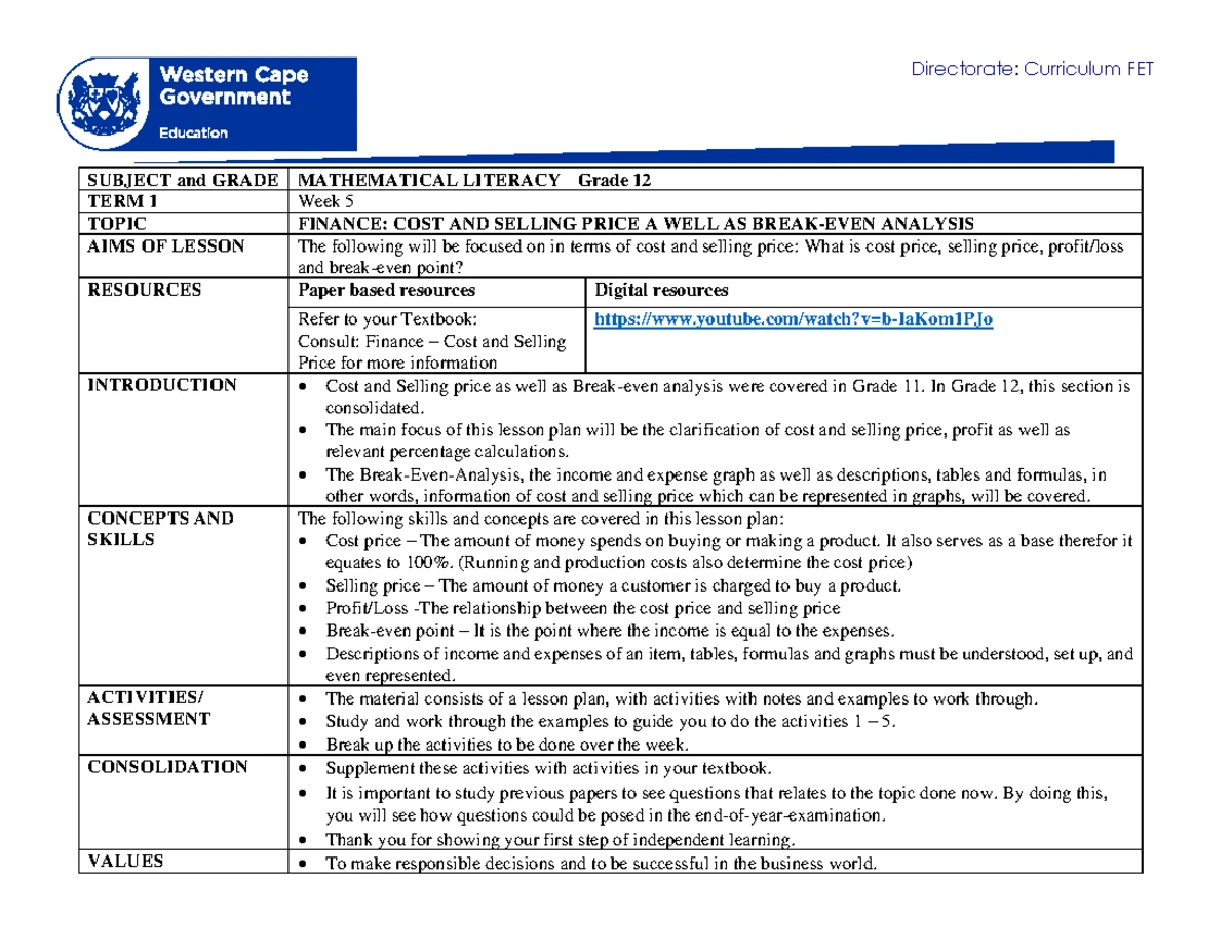 mathematical-literacy-gr-12-term-1-week-3-understanding-tariffs-studocu