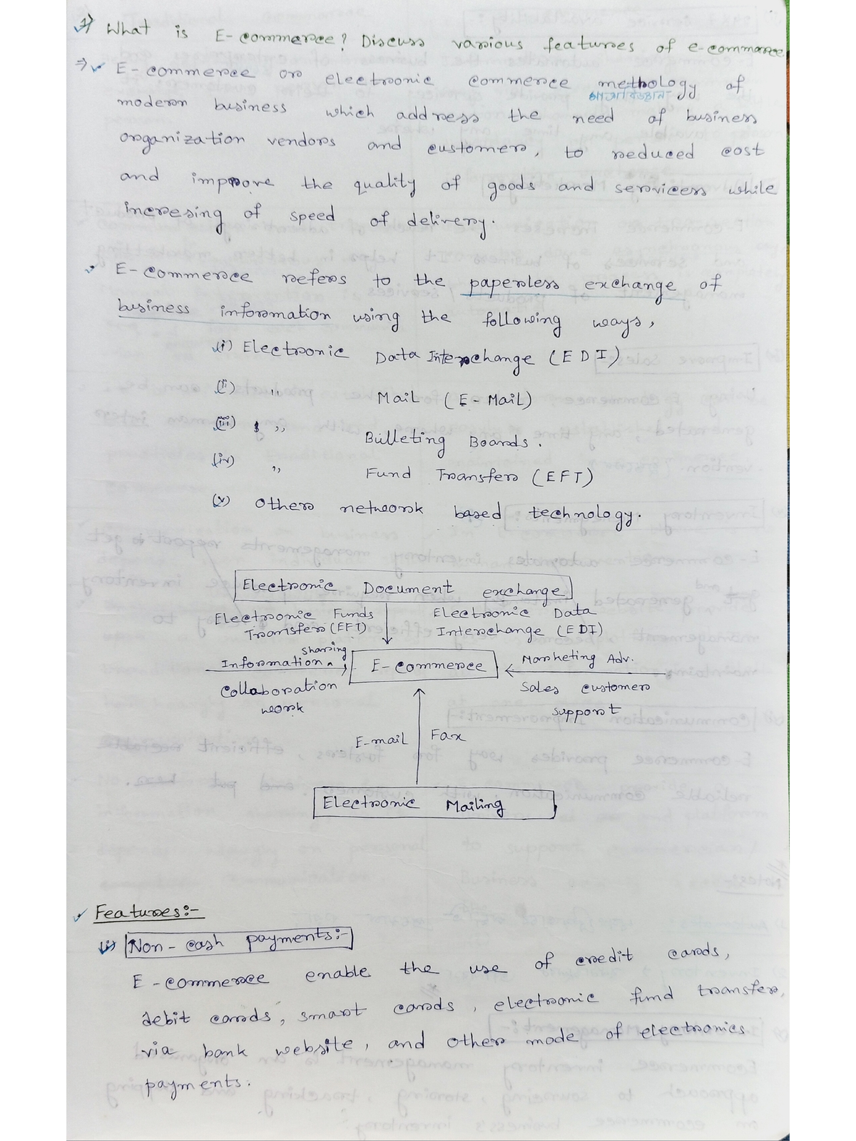 Ecommerce & Internet - BCA Final Exam Study Notes - Studocu