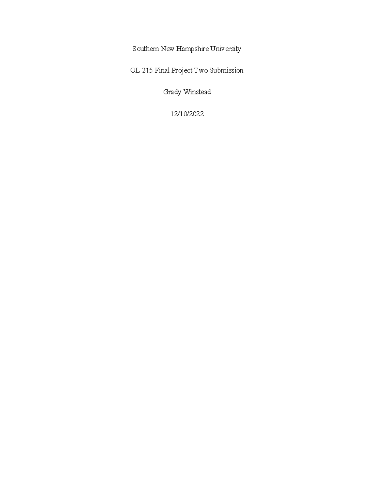 OL 215 Final Project: Analyzing Motorola's Management Failures - Studocu