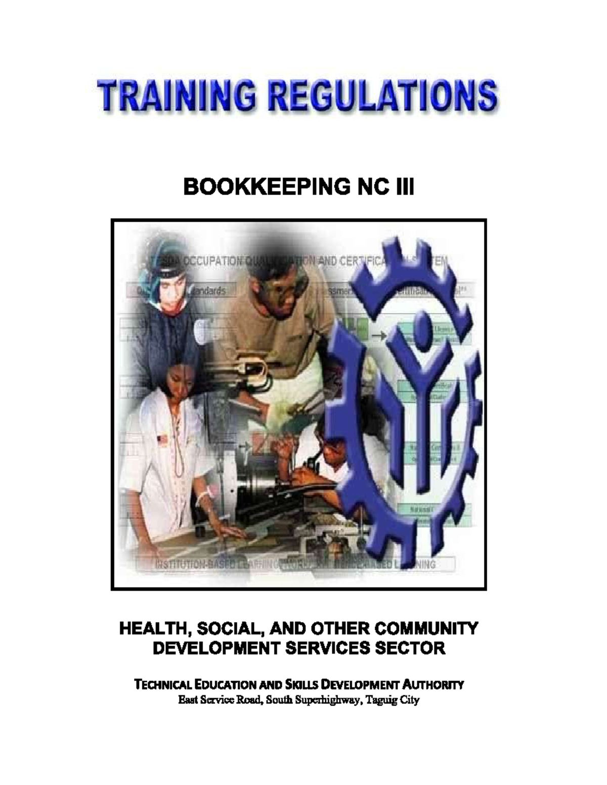 TR Bookkeeping NC III - Training Regulations and Competency Standards ...