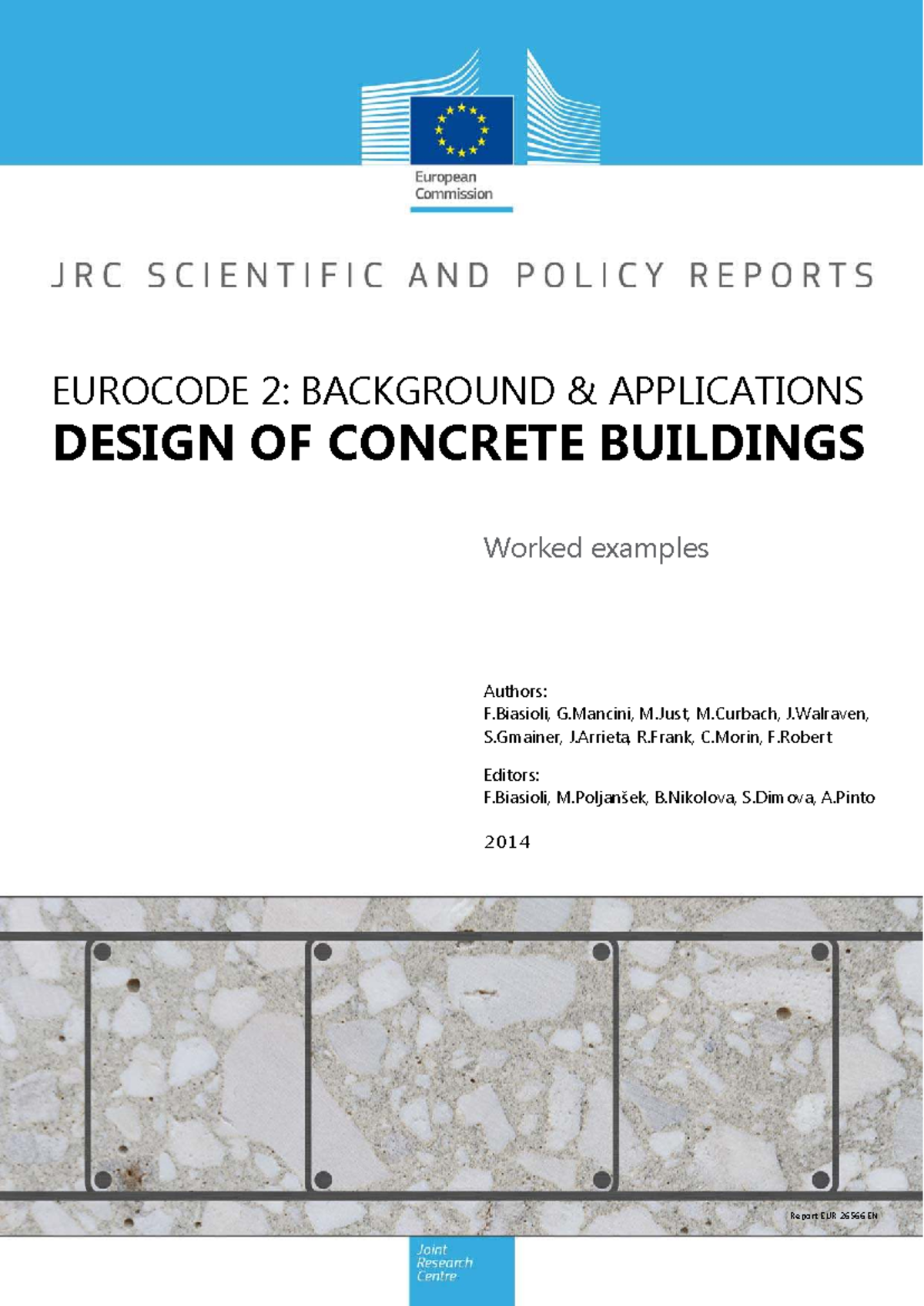 EUROCODE 2: DESIGN OF CONCRETE BUILDINGS - WORKED EXAMPLES - Studocu