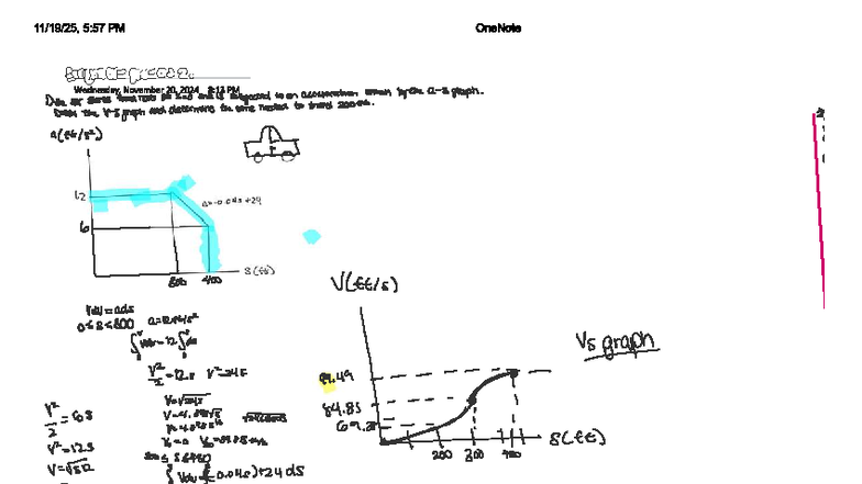 Dynamics Assignment 2 - Homework on Acceleration and Motion - Studocu