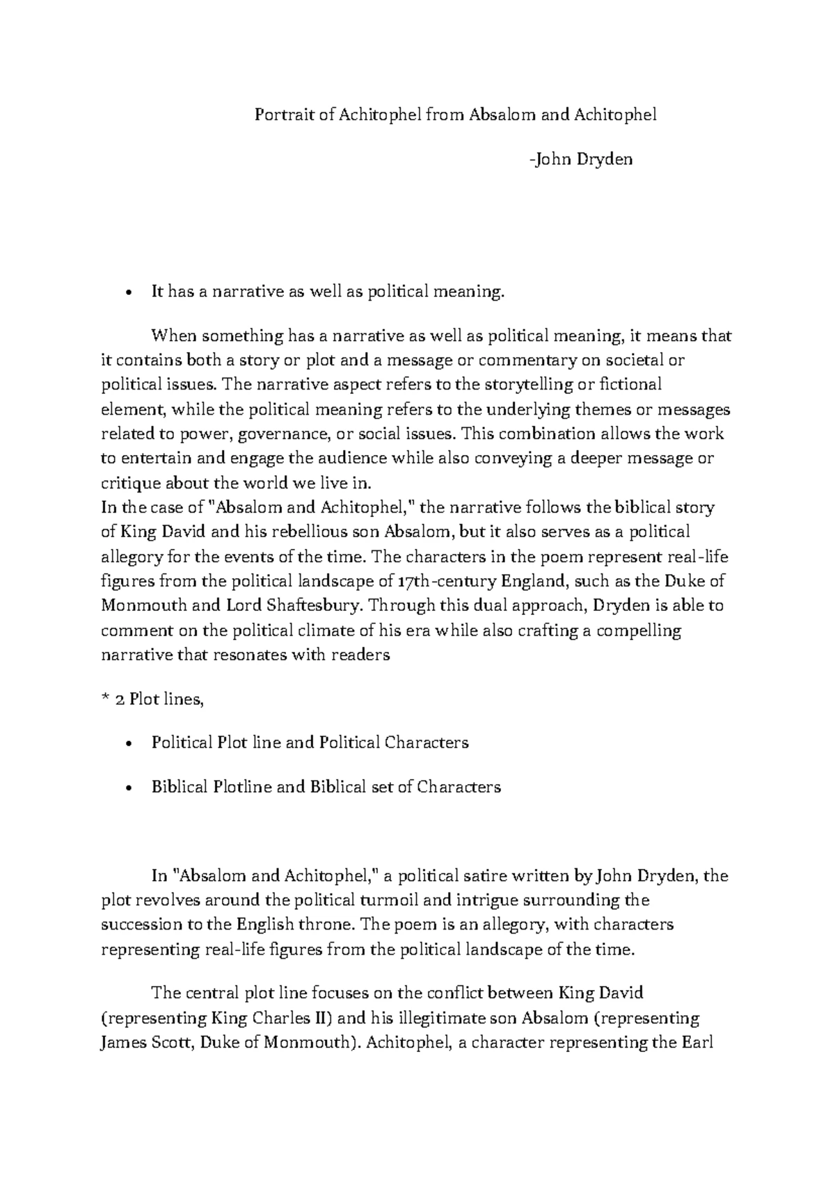 Aphrodite Poems Analysis & Summary Notes for Literature Course - Studocu