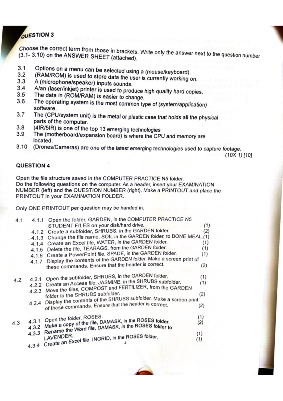 Computer Practice N5 Assignment Guide for 2024 - Studocu