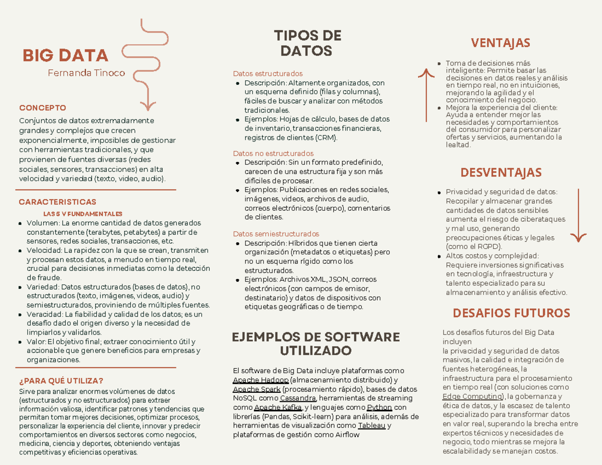 BIG DATA - Conceptos y Desafíos Futuros en el Análisis de Datos - Studocu