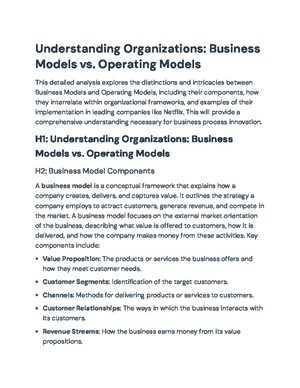Comprehensive Guide to BPM & BPR: Principles and Methodologies - A ...