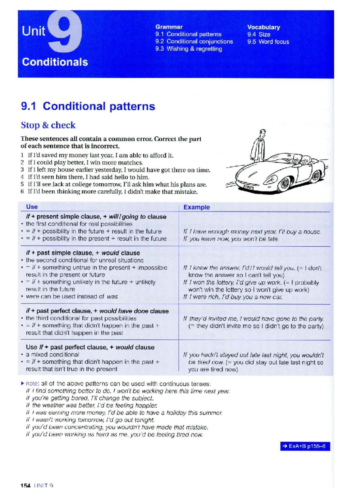 FCE Use of English Unit 9: Conditional Patterns and Vocabulary - Studocu