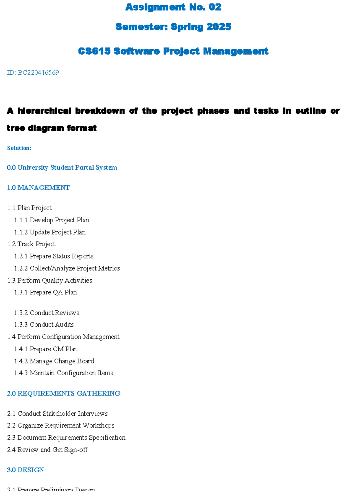 Spring 2025 CS510 Assignment 2: Stakeholders in Fitness App Project ...