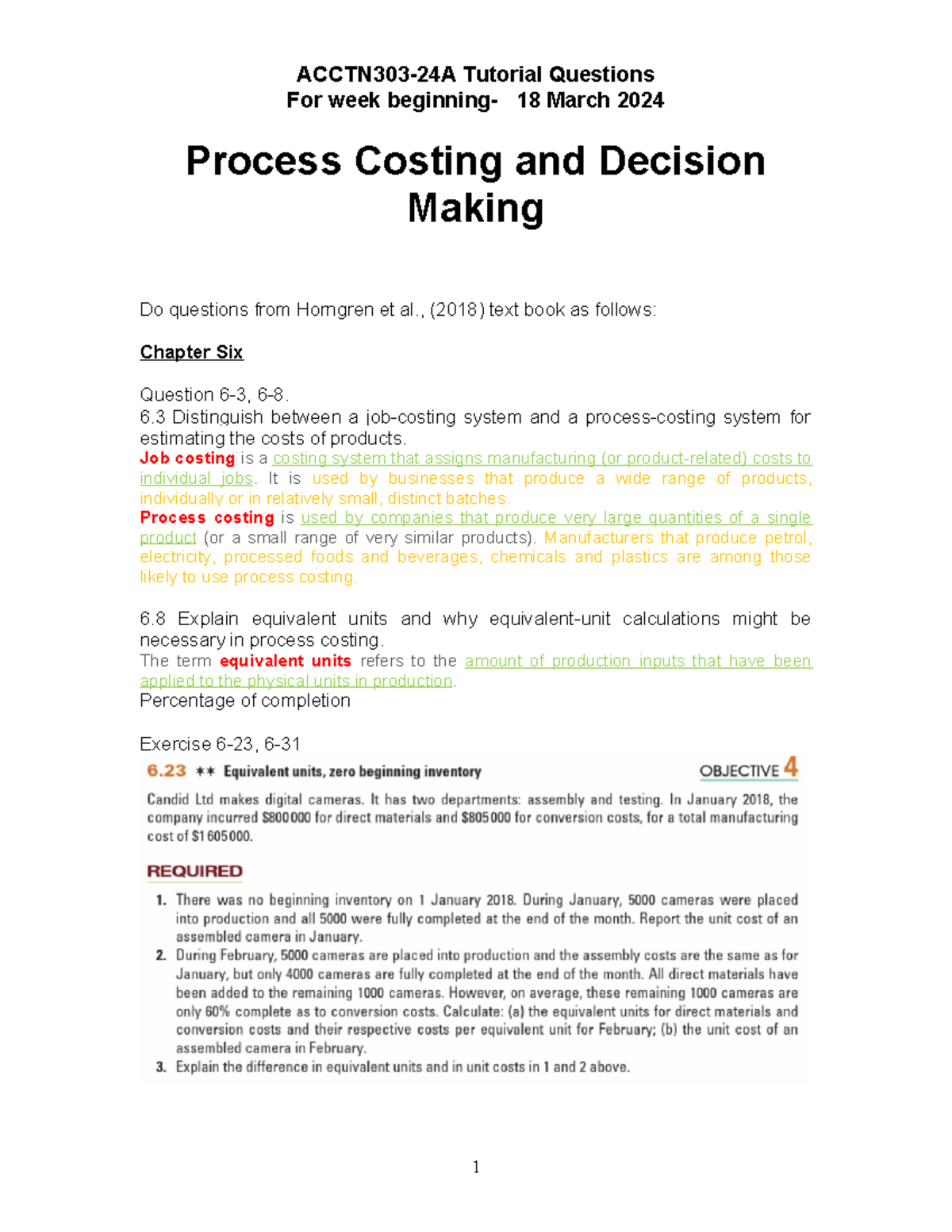Wk.4 tutorial questions 2024 - ACCTN303-24A Tutorial Questions For week ...