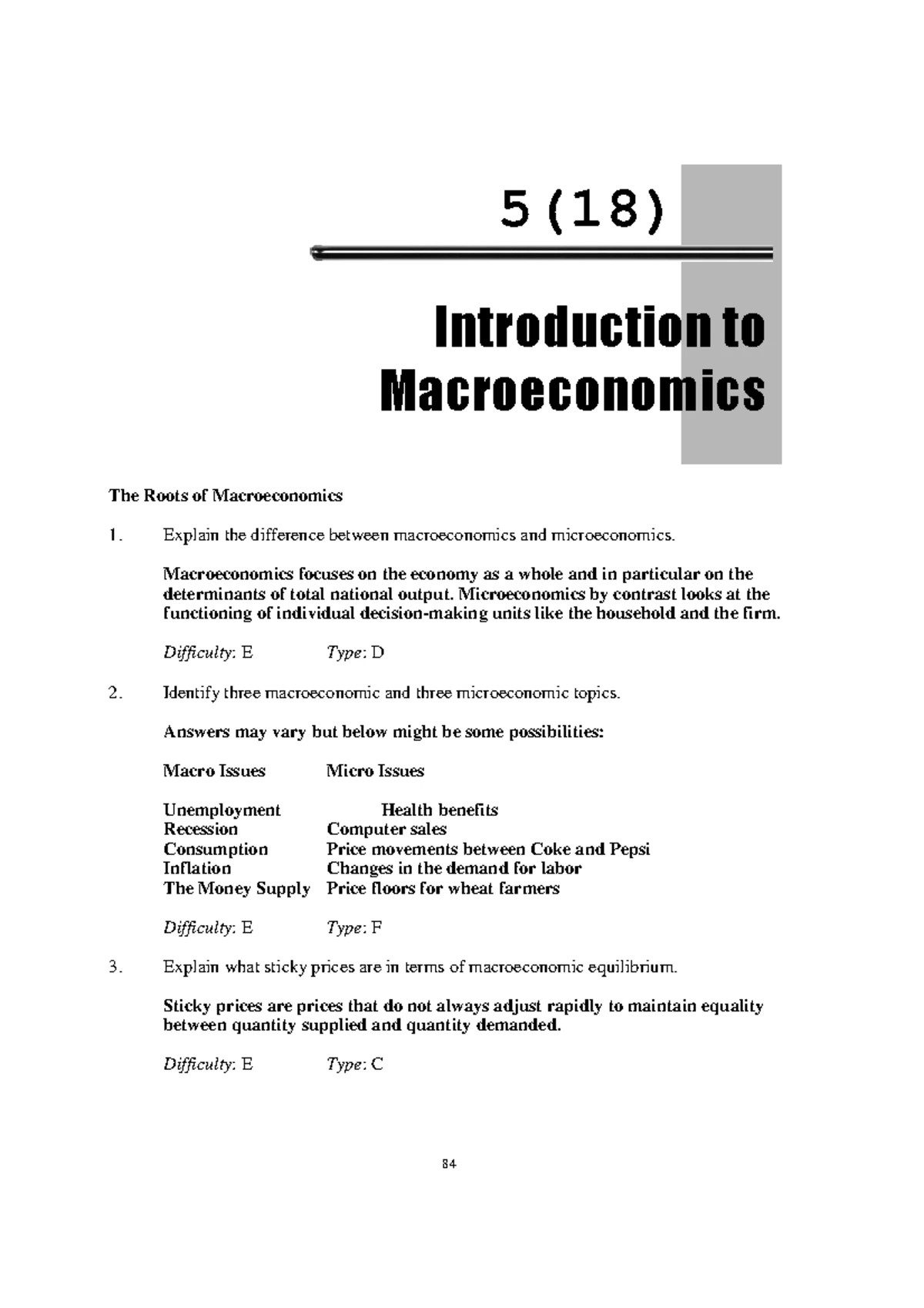Chapter 8 Notes - Economic Growth I: Capital Accumulation and ...