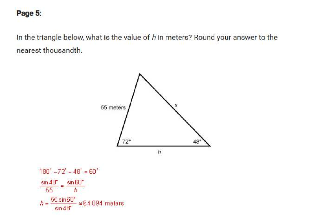 Screenshot 2025-07-19 164356 - Page 5: In the triangle below, what is ...