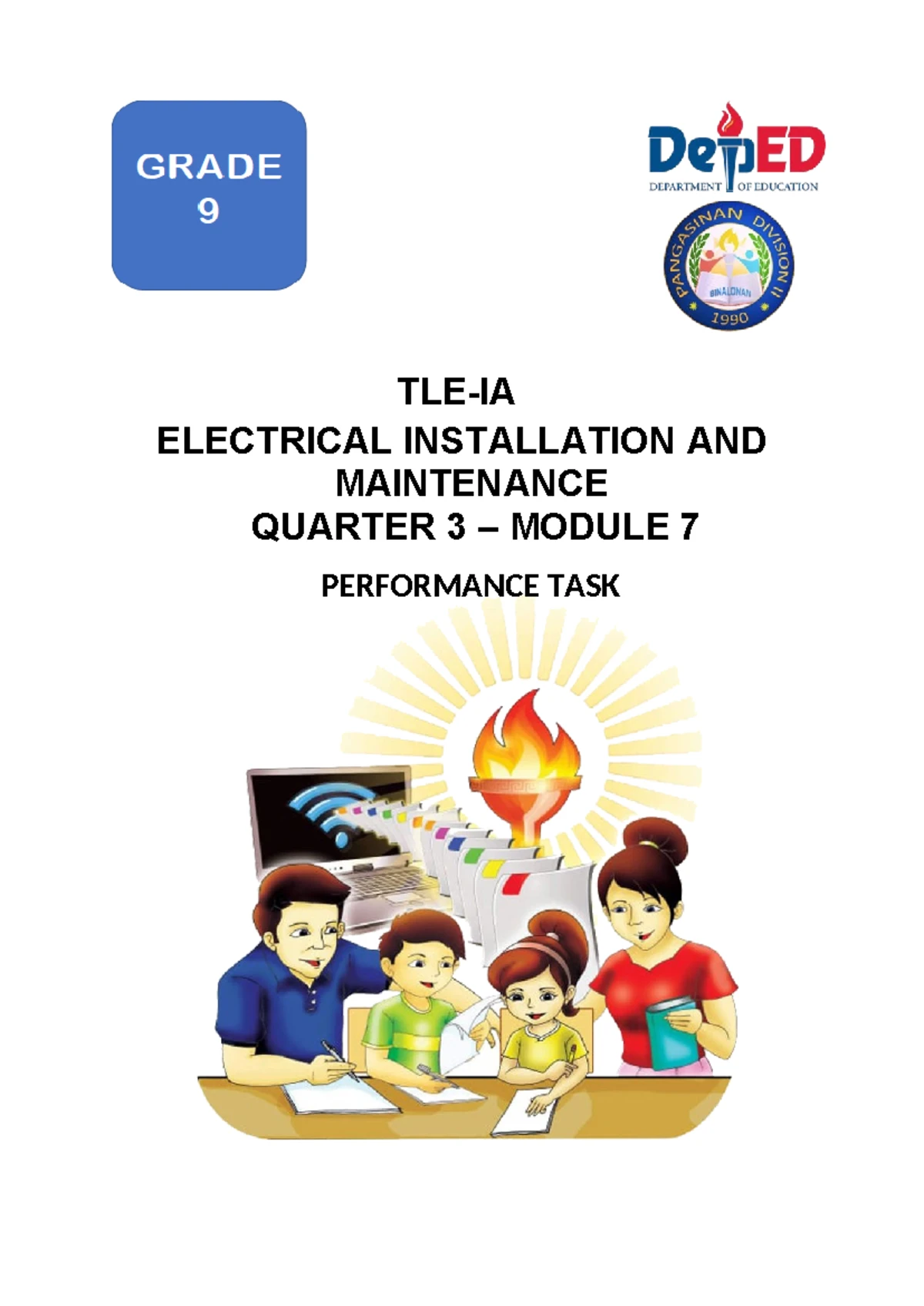 TLE-IA Electrical Installation & Maintenance Q3 - Module 6 Exam Prep ...