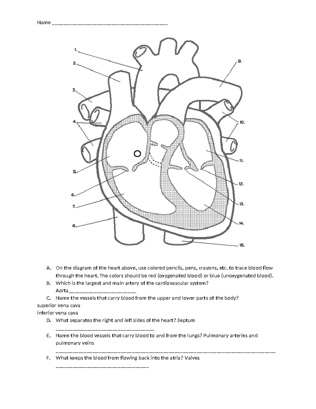 Heart+Assignment - learning stroke - Name ...
