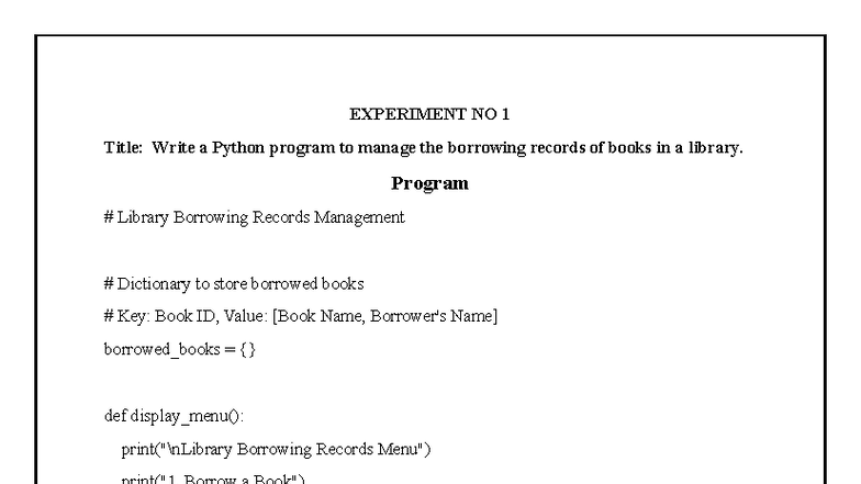 DS Program ALL - Notes on Library and Hash Table Management - Studocu