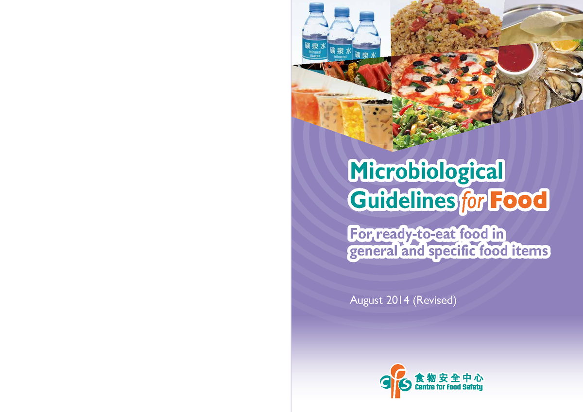 BIOL3203 lab 4 food leg Microbiological Guidelines for Food ...
