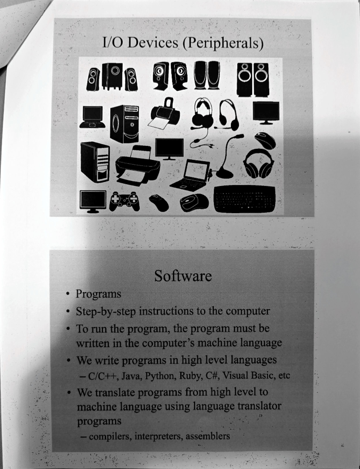 Adobe Scan Jan 29, 2025 - Computers - CIT 130 - I/ODevices (Peripherals ...