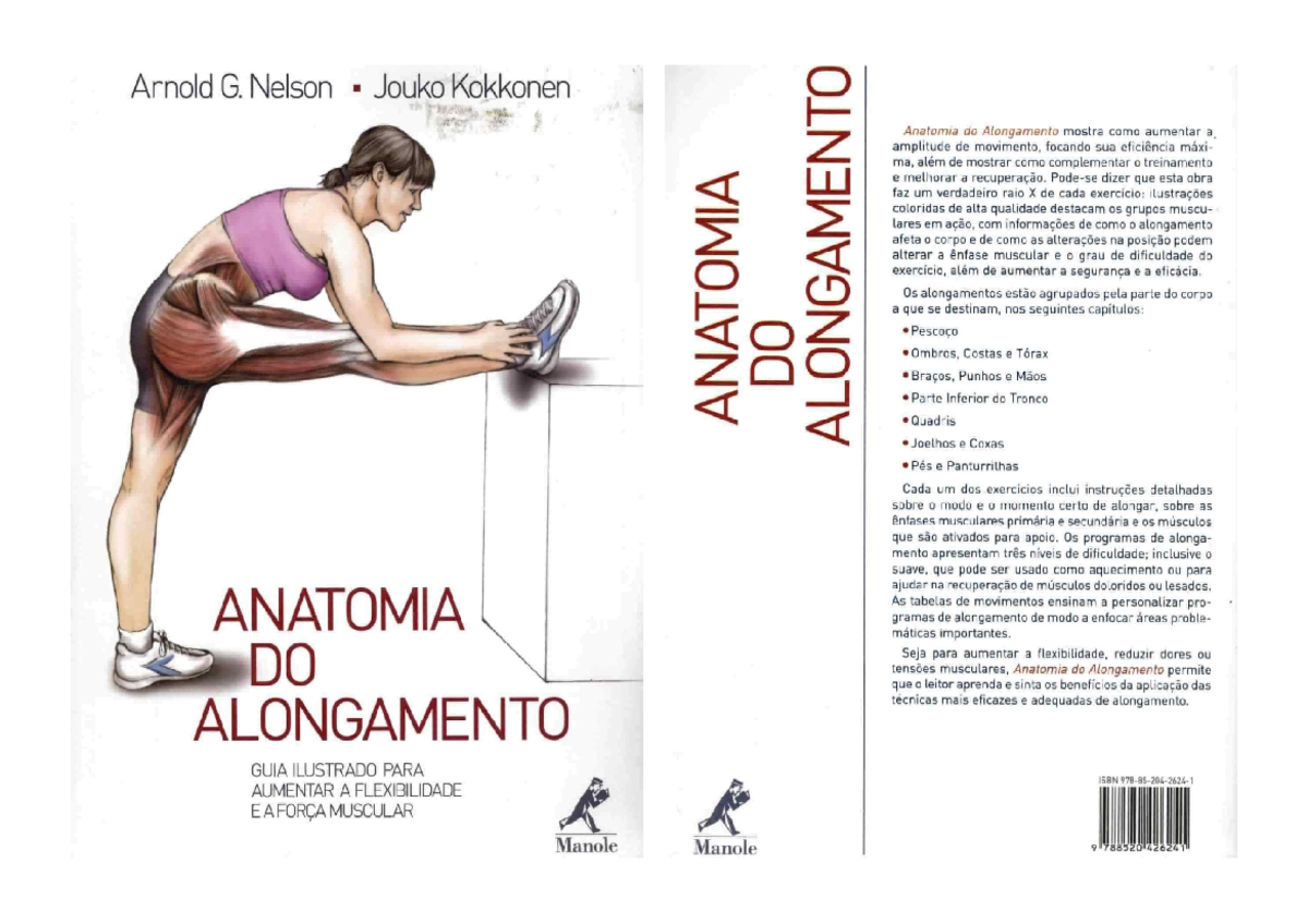Anatomia do Alongamento: Guia Ilustrado para Flexibilidade e Força ...