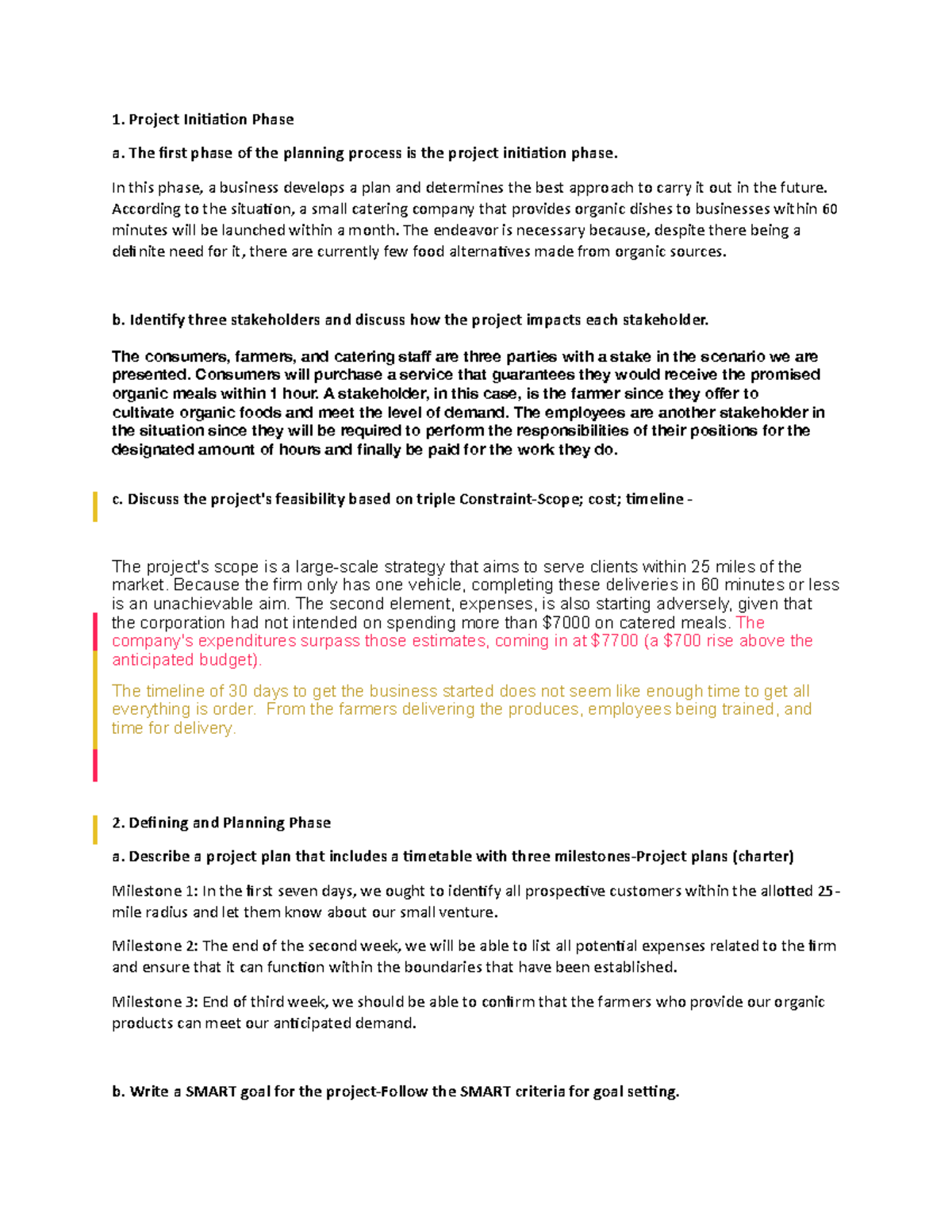 RNM1 — Managing Project Business Environment: Applications II Overview ...