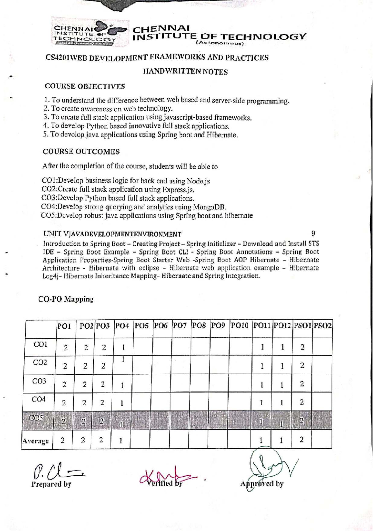 Final Exam Notes for Course ABC 123: Key Concepts and Themes - CHENNAI ...