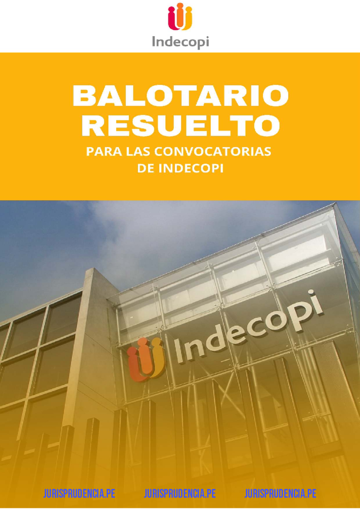 Balotario Resuelto para Convocatorias de INDECOPI - Document Preview