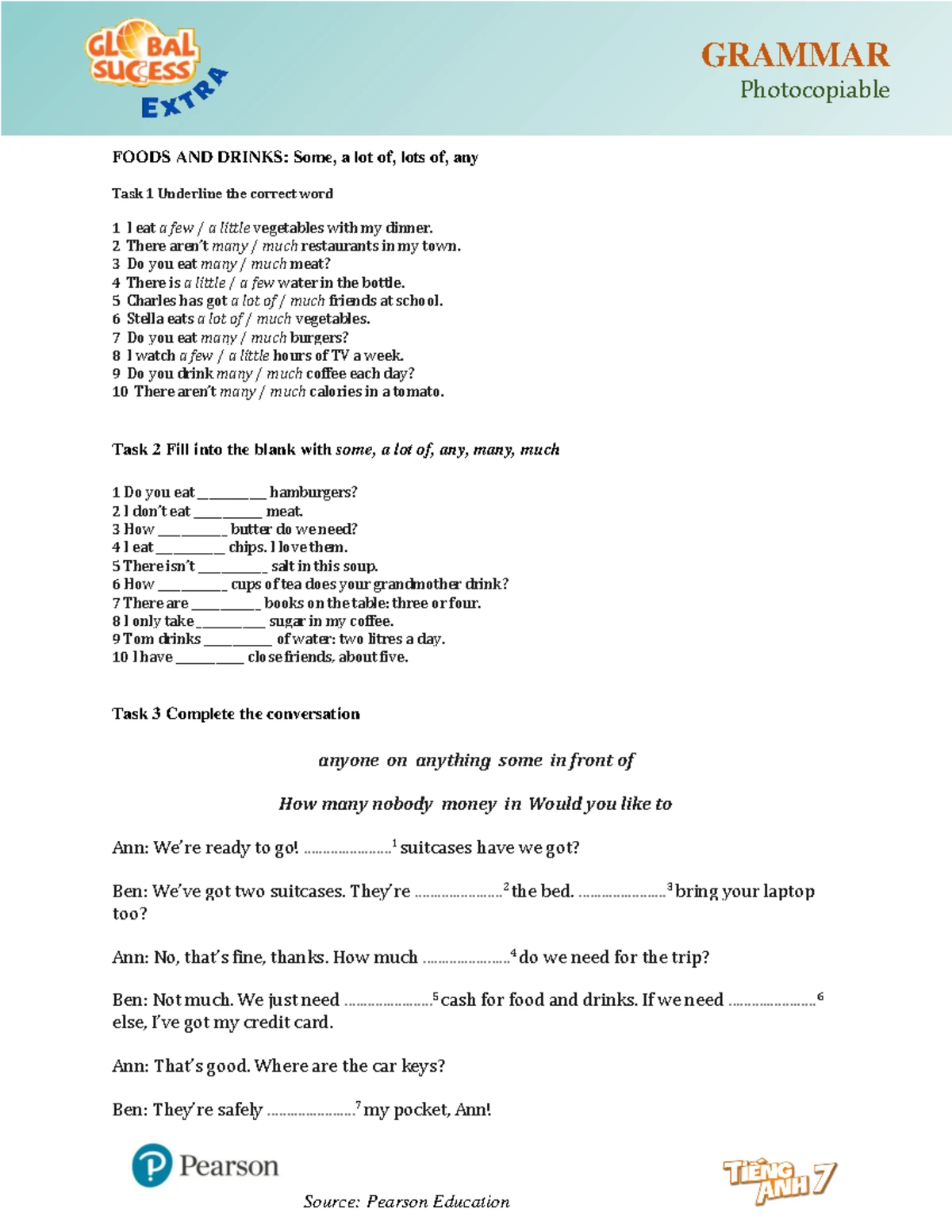 Unit 3 Extra - Grammar: Past Simple Practice Exercises - Studocu