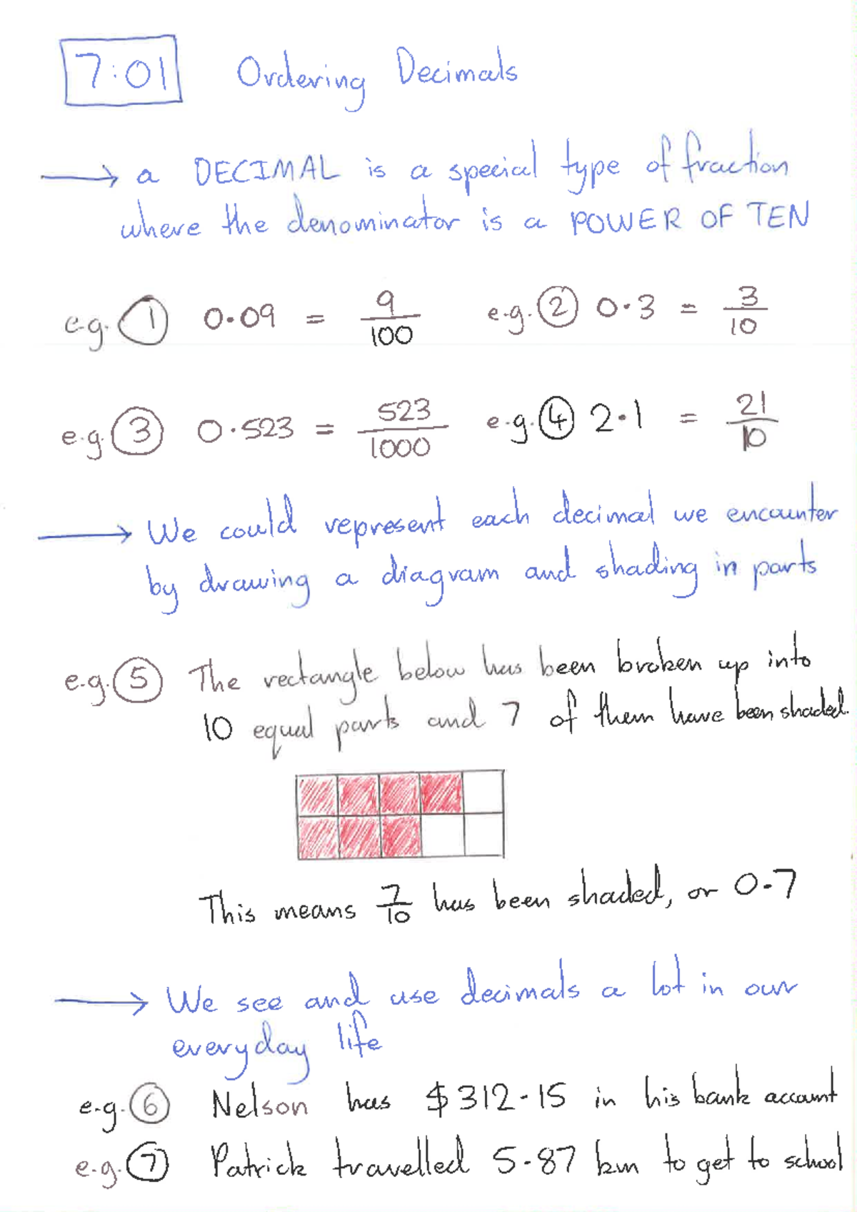 7:01 Ordering Decimals: Understanding Decimal Representation and Value ...