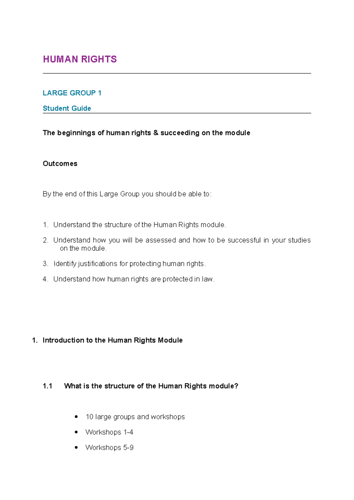 2324 hum level 5 lg01 ce01 student guide - HUMAN RIGHTS LARGE GROUP 1 ...