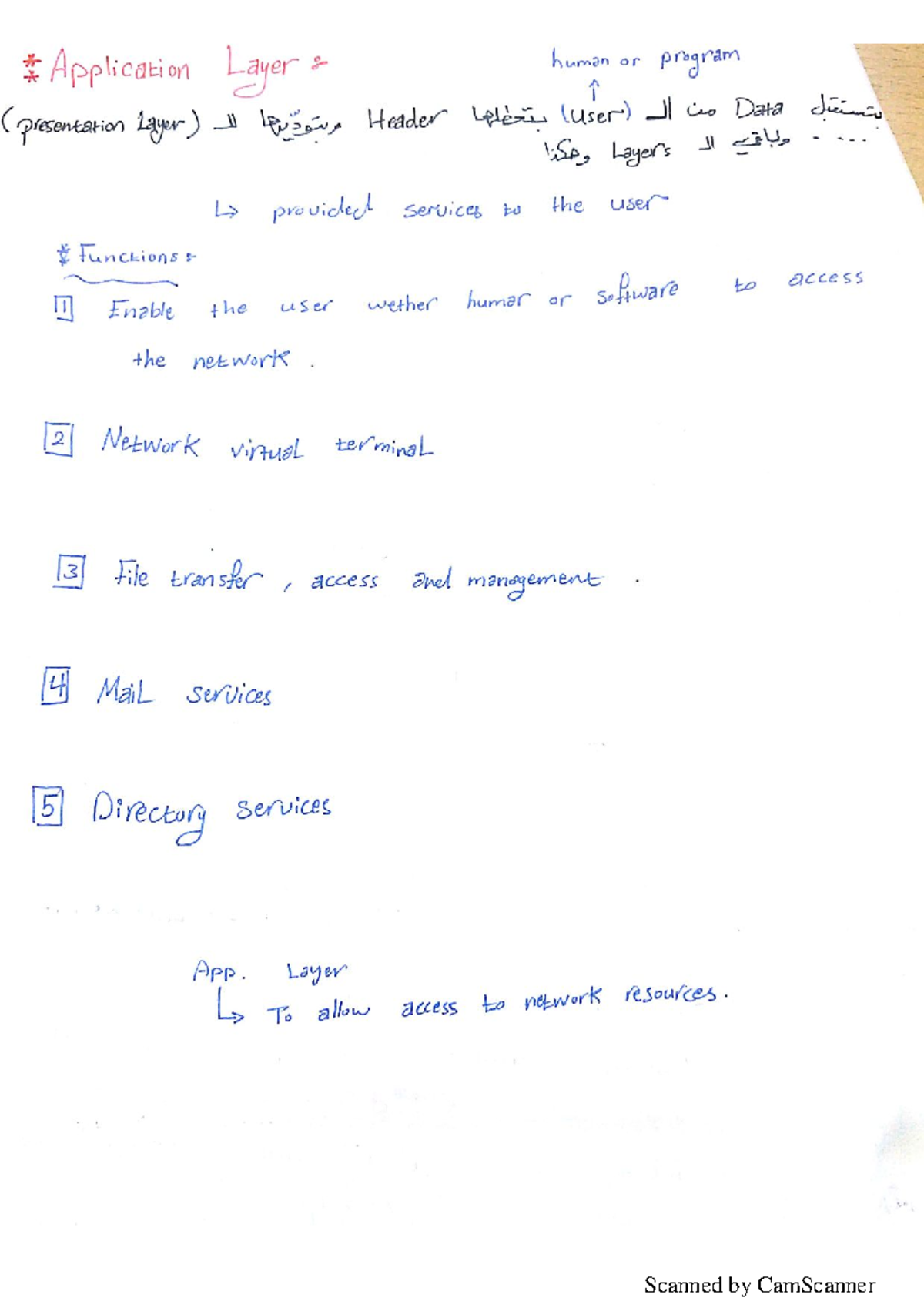 CH2 Application Layer Addressing Notes for Networking Studies - Studocu