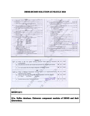PHP MySQL Database Notes: Overview and Key Concepts - Studocu