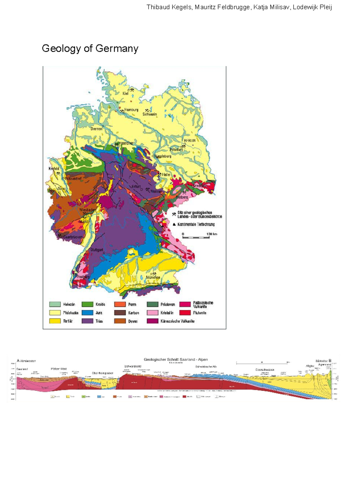 Geology of Germany: Key Formations & Processes (GEO 101) - Studeersnel