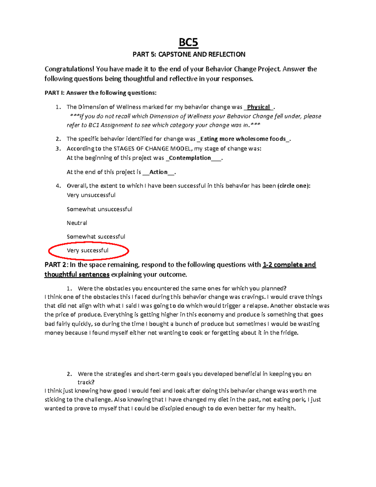 BC5 - Capstone for online class - BC PART 5: CAPSTONE AND REFLECTION ...