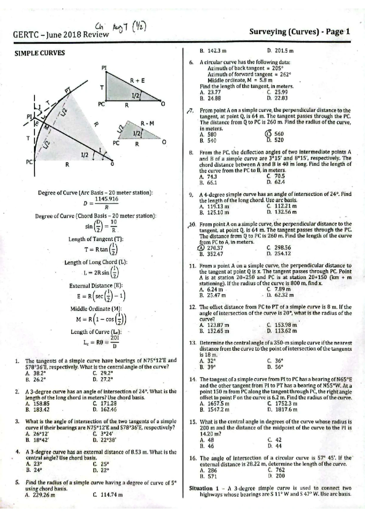 Prelim-1 Review Problems - CE PC 4 Structural Theory - Studocu