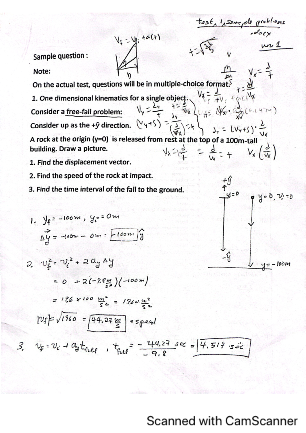 Practice Test Q&A for Exam Preparation - Studocu