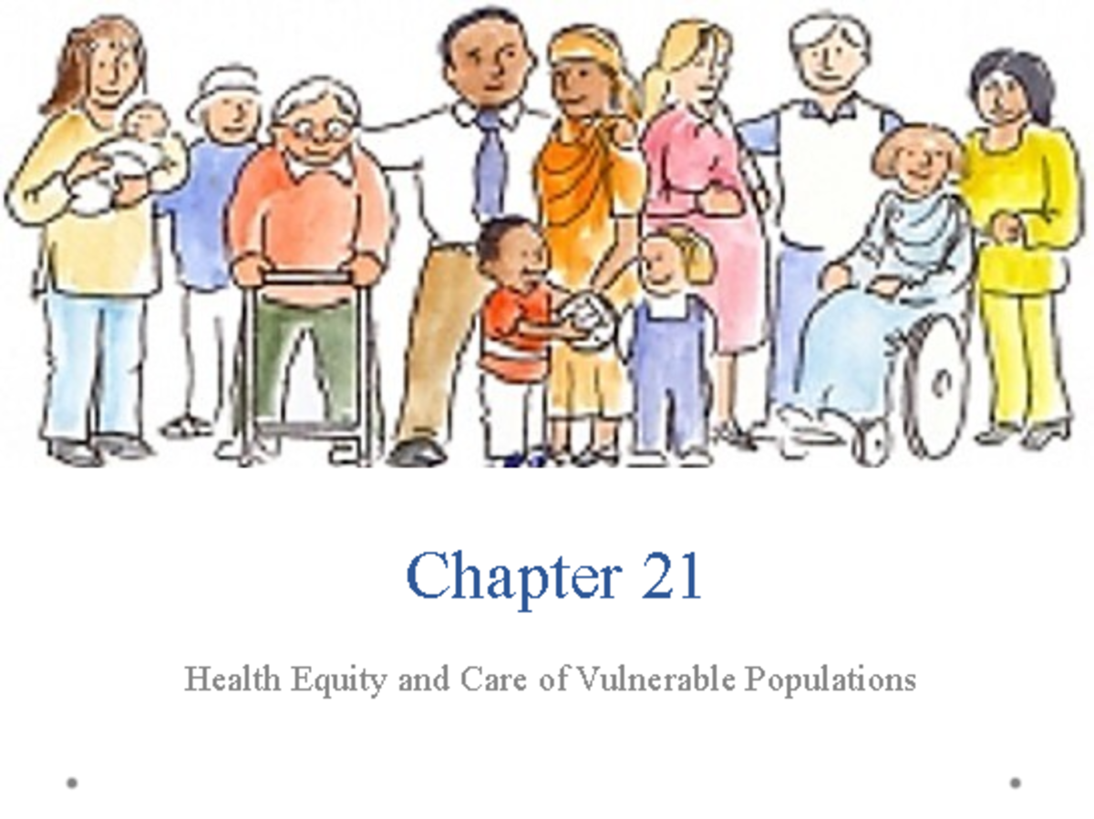 Chapter+21+Spring - Community Health Notes - Chapter 21 Health Equity