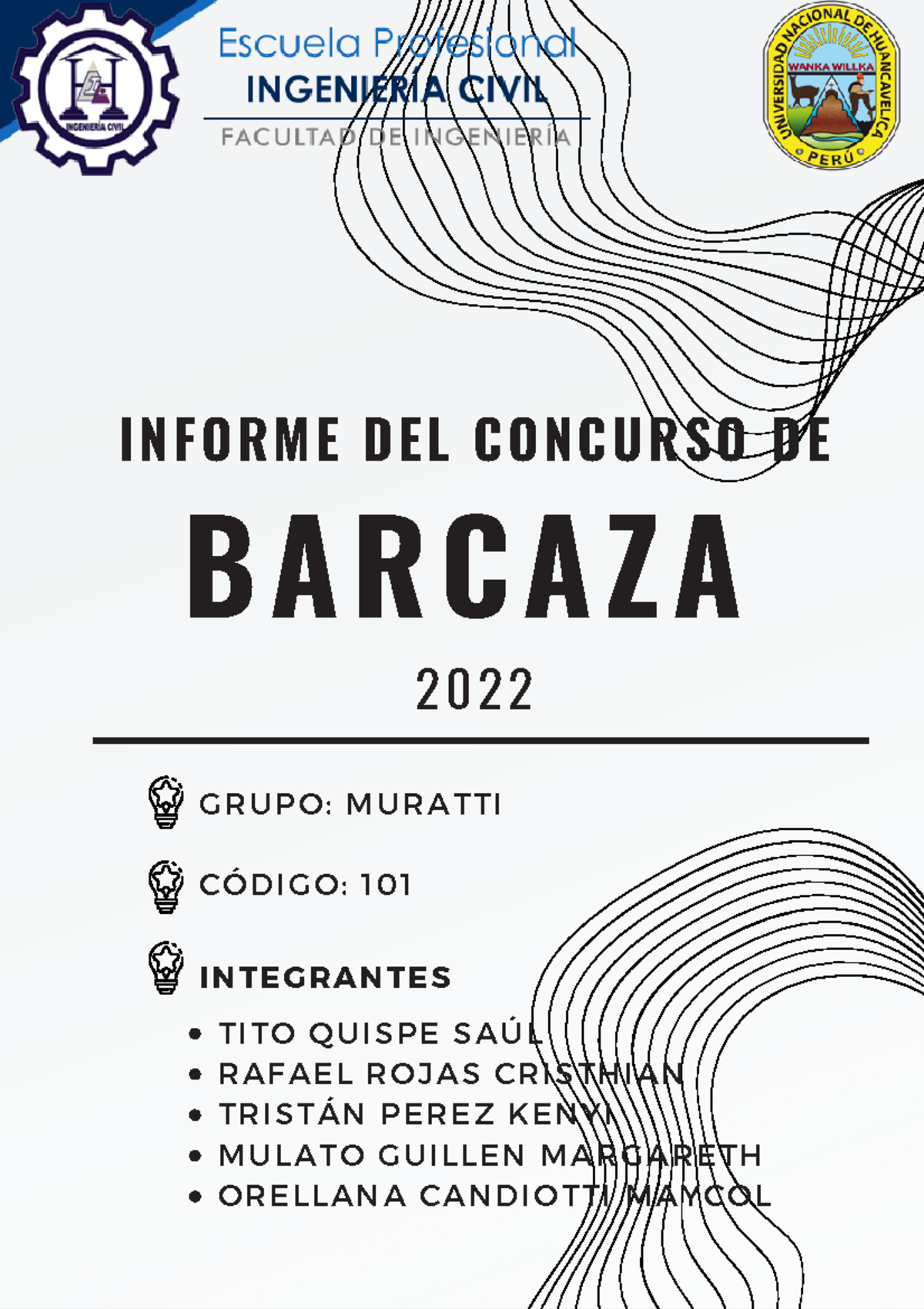 Informe del Concurso de Barcaza 2022 - Grupo Muratti (Cód. 101) - Document Preview